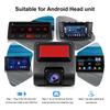 USB Передняя видеорегистратор Универсальный Автомобильный DVR для Системы Android с ADAS Вставьте SD-карту, Ночное Видение Запись Циклом 1080P HD