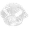 10pcs Clear Plastic Cake Boxes Disposable Dessert Cupcake Baking Packaging Trays Boxes Cookie Egg Tart Pastry Box