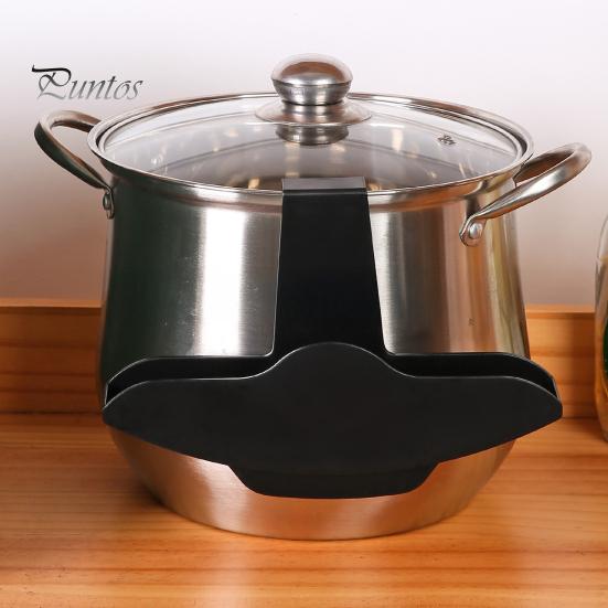 Подставка-держатель для крышек кастрюль для мультиварок, дизайн без перфорации, органайзер для столешницы, термостойкая пластиковая подставка для крышек кастрюль для хранения на кухне