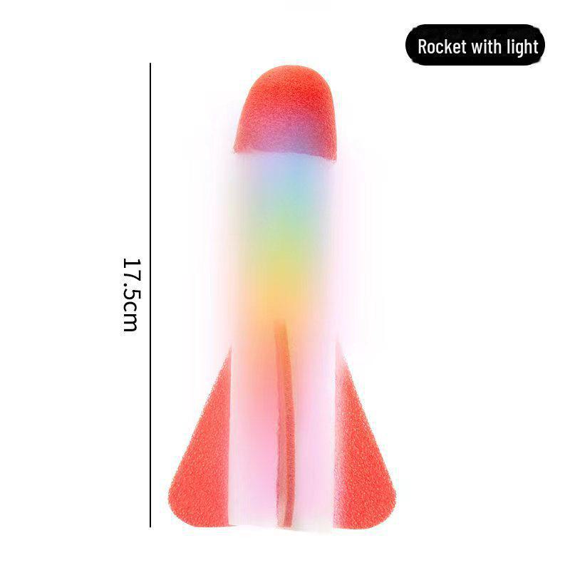 Светящаяся летающая ракета для ног для игр на открытом воздухе