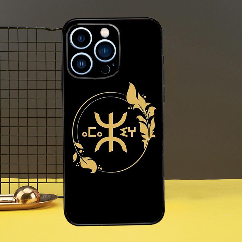 Amazigh Berber Flag Funda For iPhone 12 13 Mini 11 14 16 15 Pro Max XS X XR 7 8 14 16 15 Plus Phone Case