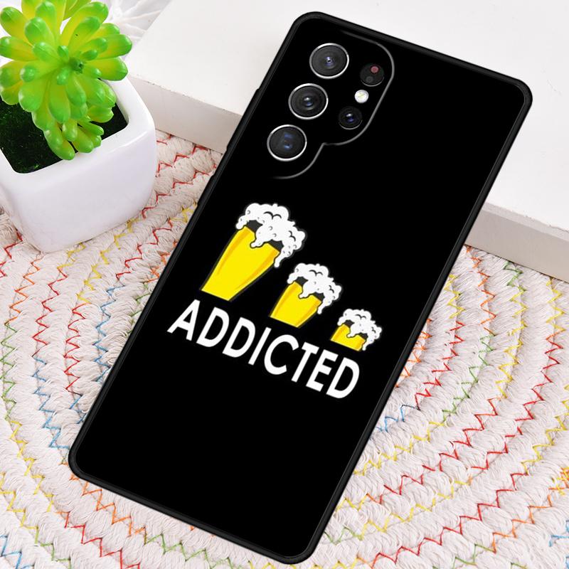 Beer Alcohol soft Phone Case for Samsung Galaxy note 10 pro S26 Ultra S23 S24 FE S25 S21 S22 PLUS shockproof Cove