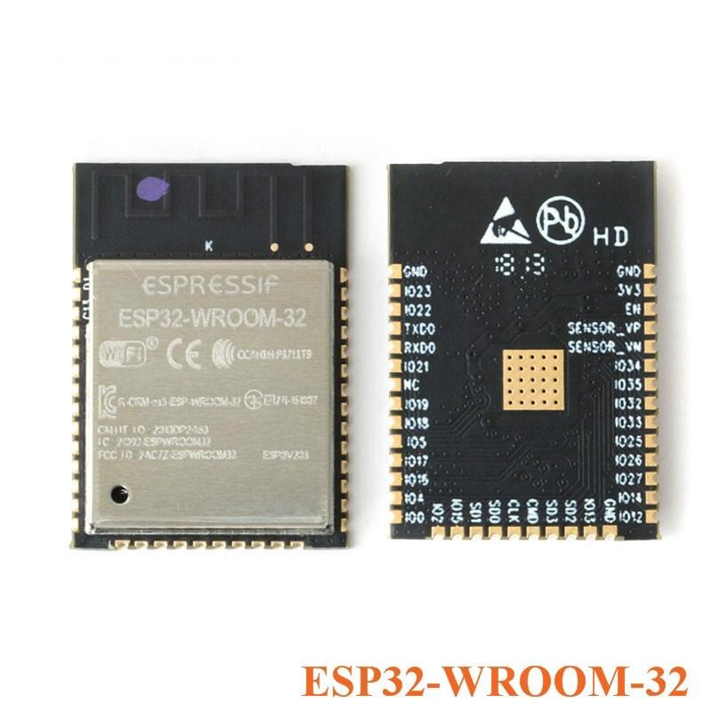 ESP-WROOM-32 Двухъядерный процессор ESP32 Bluetooth и WIFI с модулем IOT MCU с низким энергопотреблением