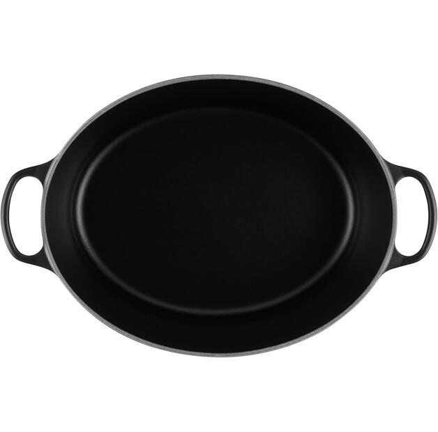 Чугунная жаровня Le Creuset Signature овальная 40 см черная (21178400000430)