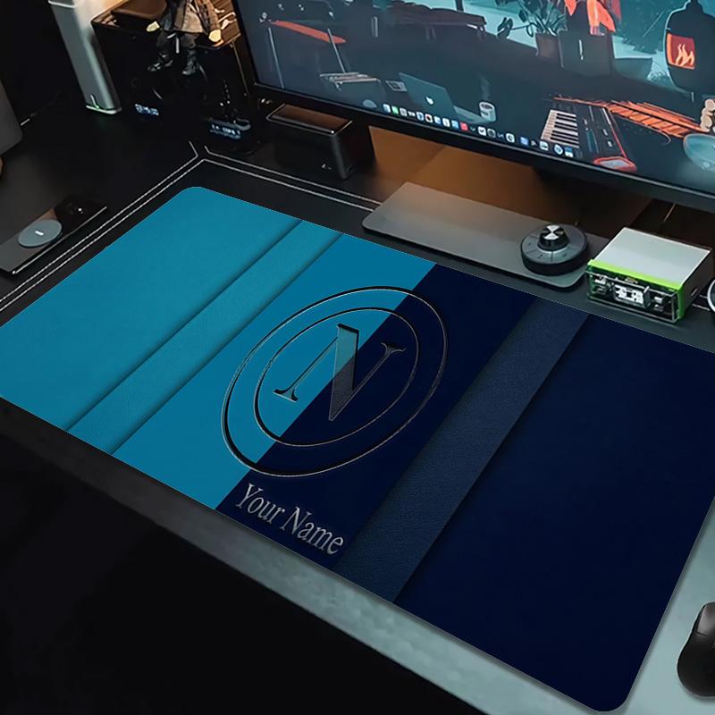 S2 Custom Name Large Size Mouse Pad Large Gaming Table Cushion Non-slip Laptop Tablet Big Mousepad XXL Mat Mini PC Playmat With Lock edge