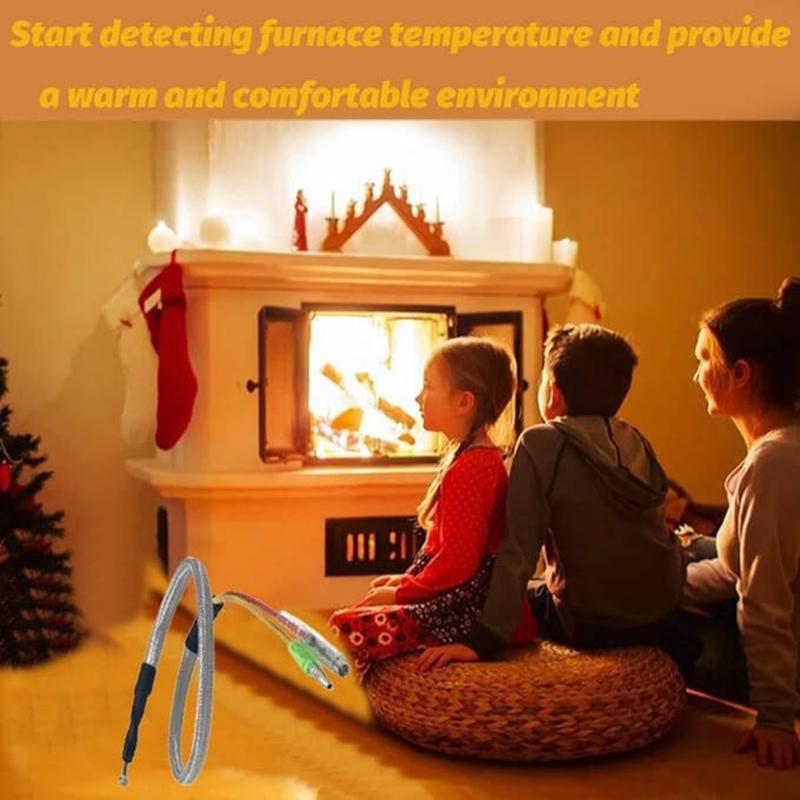 Запасная термопара 812 4470 Портативный аксессуар с Quadrafire Castile Vernons Heatilators Модели Ежедневное использование