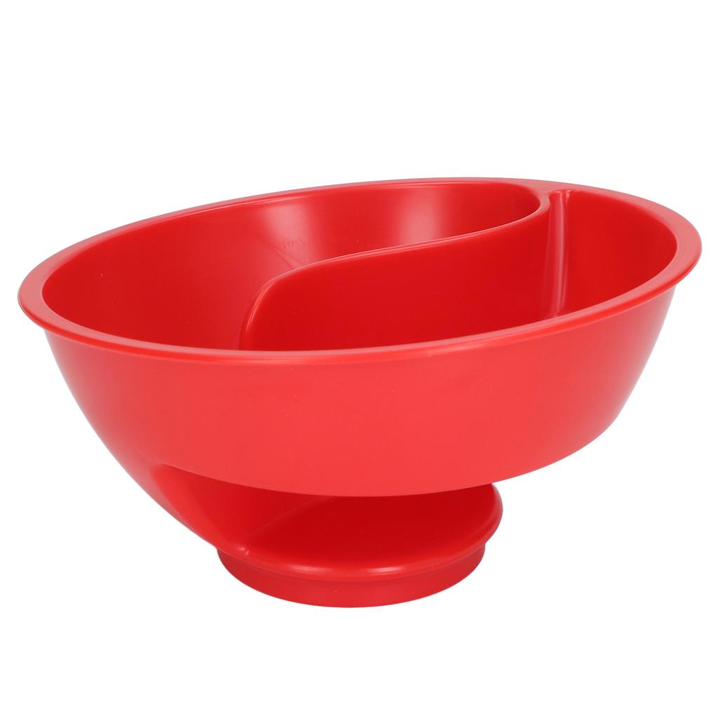 Cereal Divided Bowl Multipurpose BPA Free Stackable Separated Snack Bowl for Ice Cream Yogurt