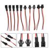 Versatile 2pin SM Male Female Plug Connector Kit for Wire Cables Set of 10