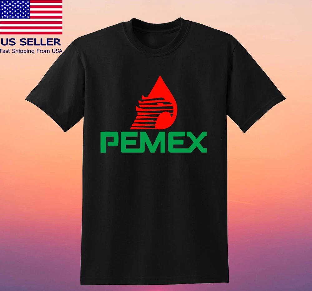 Pemex Mexico Gas Station Men's Black Size S-5XL