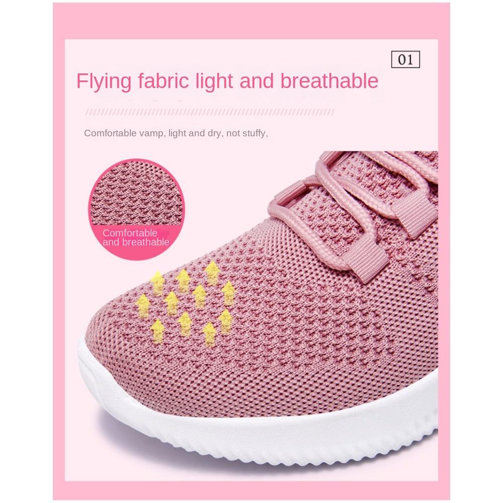 Женская повседневная модная обувь для бега, летающие женские дышащие женские туфли, модные женские кроссовки на мягкой подошве