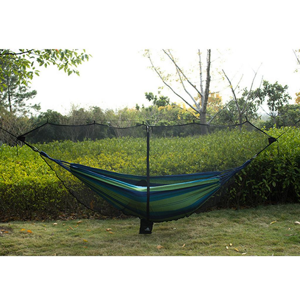 Hammock Bug Net Portable 360 Degree Protection Mesh Cover for Outdoor Camping Equipment Travel Hiking Adventures