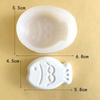Cartoon Little Fish Snapper Roasted Cake Grinder Baked Silicone Rice Cake Mold Soap Mold Gypsum Aromatherapy