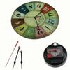 Creative Wooden Wall Clock 30 Cm MDF Wall Clock Mute Quartz Clock Living Room Wall Clock