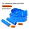 Blue PVC Heat Shrink Tube 18650 Battery Insulation Sleeve, Flame Retardant