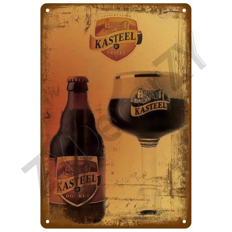 1 шт. Металлическая табличка Пиво: Забавный постер с винтажным брендом рома - Жестяная табличка для привлекательного настенного декора в барах, пабах, клубах