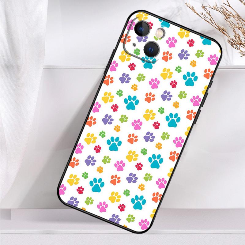 Чехол с лапками кошки и собаки, противоударный, для iPhone 17 Pro Max 11 14 15 16 Plus 12 13 Mini 16e 17 Air, чехол для телефона