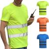New High Visibility Reflective Safety Work Shirt Unisex Vest Reflective Breathable Work Clothes