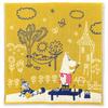 Полотенце Miyamoto JIKAN STYLE MOOMIN Тройная марля 25 x 25 05863 Носовой платок, Искусство, Бежевый, Прибл.. см,
