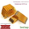 Handmade Origami Gold Bars: Semi-Finished, No-Fold, No-Glue, Available In Large, Medium, and Small Sizes.