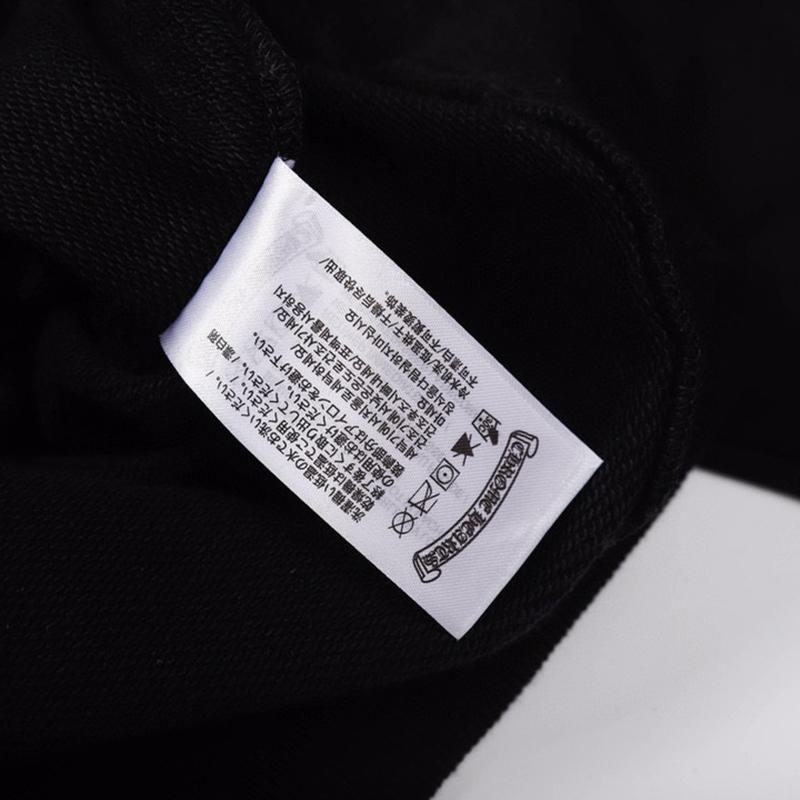 832 CHROME HEARTS Осень и Зима Новая Большого Размера Классический Стиль Логотип Молния С Капюшоном Толстовка, Подходит для Ношения Парами