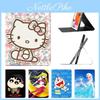 Умный мультяшный чехол-обложка для iPad Doraemon Sailor Moon для детей Mini Air Pro Gen Ультратонкий Многоугольный Легкий Автоматический сон/пробуждение