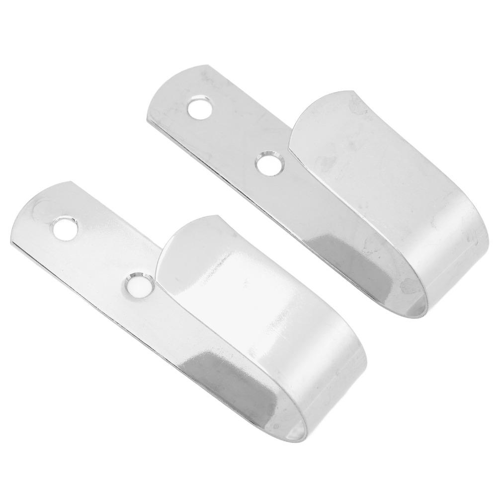 2pcs 304 Stainless Steel J Hook Hangers Rugged Versatile Hanger J Hook Bracket Marine Use