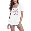 Women's T-Shirt Kinda Busy Being a Teacher and Cat Mom - Cute Short Sleeve Tee Shirt