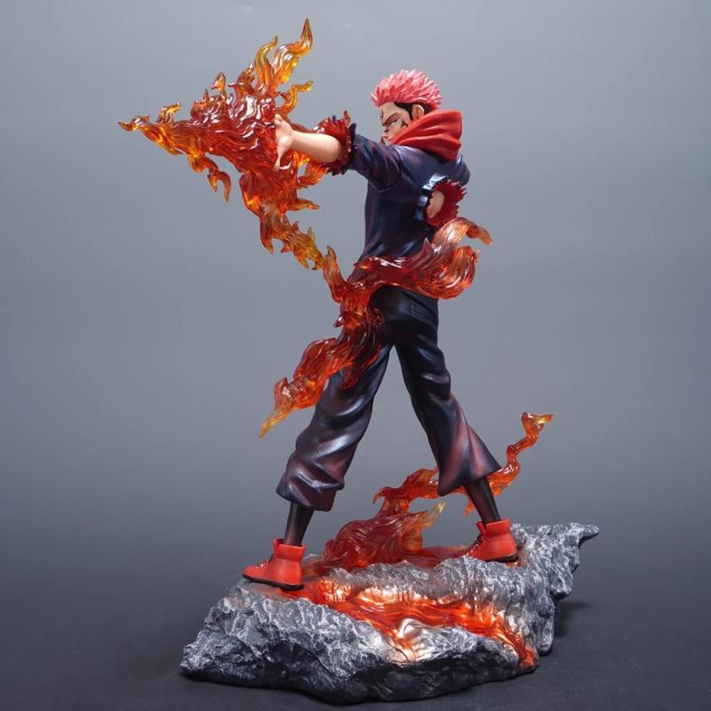 Jujutsu Kaisen 30см Экстремальное Издание Сукуна Фигурки Действия Юдзи Итадори Аниме Игрушка GK Модель ПВХ Раскрашенная Готовая Статуя Подарки Мальчикам