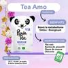Panda Tea - Tea Amo - Thé Noir Détox - Parfum Earl Grey - BIO - 28 sachets