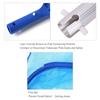 Swimming Pool Skimmer Net Set Includes 1 PCS Deep Leaf Skimmer Net 1 PCS Leaf Rake with Mesh Net Bag 1 PCS Aluminum