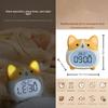Multi-functional Alarm Clocks For with Night Light Snooze Function Digital Clocks Rechargeable Battery Dimmable Display