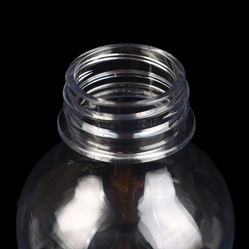 Одноразовые бутылки для воды в форме тыквы объемом 500 мл для молочного чая, кофе, сока, портальная чашка для питья, домашняя прозрачная бутылка для напитков для сока