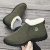 Cotton Shoes Winter Cotton Boots Large Size Thickened Short Boots Outdoor Warm Snow Boots
