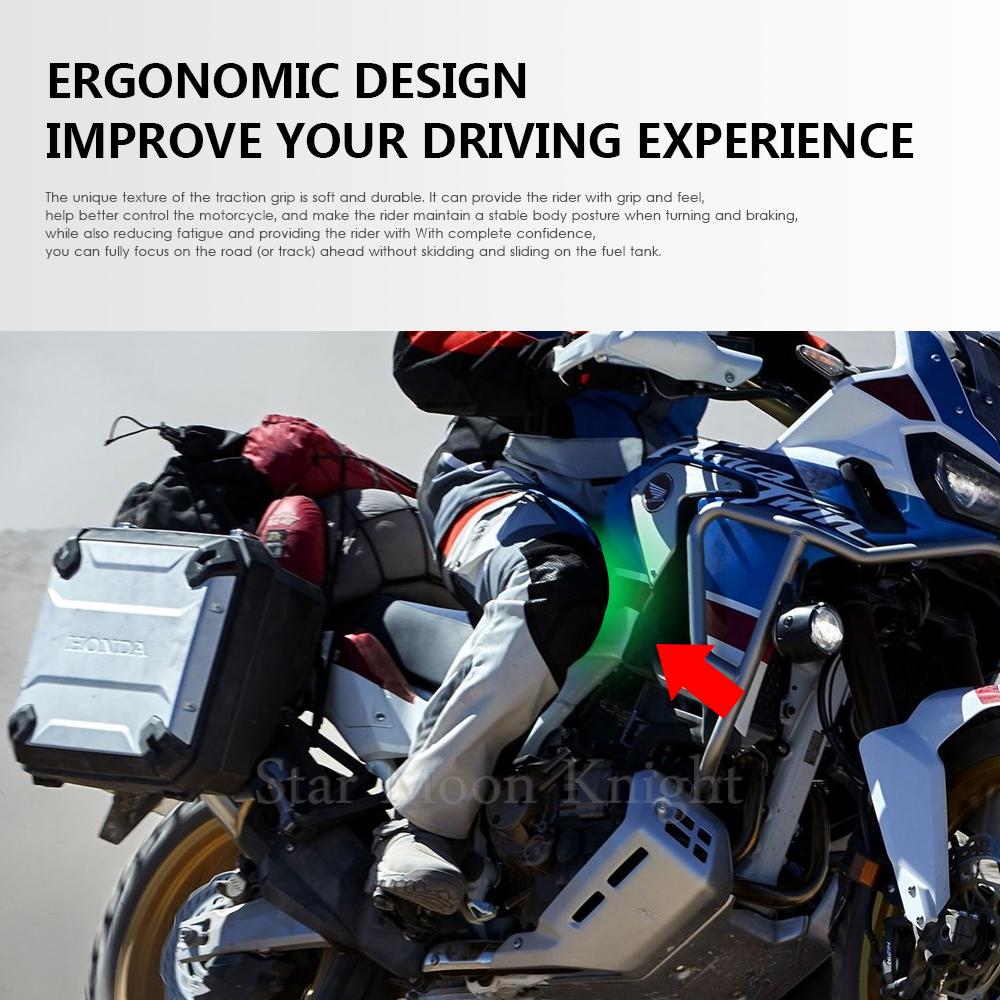 Мотоциклетные накладки на бак, защитная наклейка, наклейка, газовая наколенница, тяговая накладка на бак для HONDA Twin CRF1000L CRF 1000 L