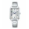 Wristwatch Square Quartz AHJK468 Silver [Seiko Watch] Angène Women's