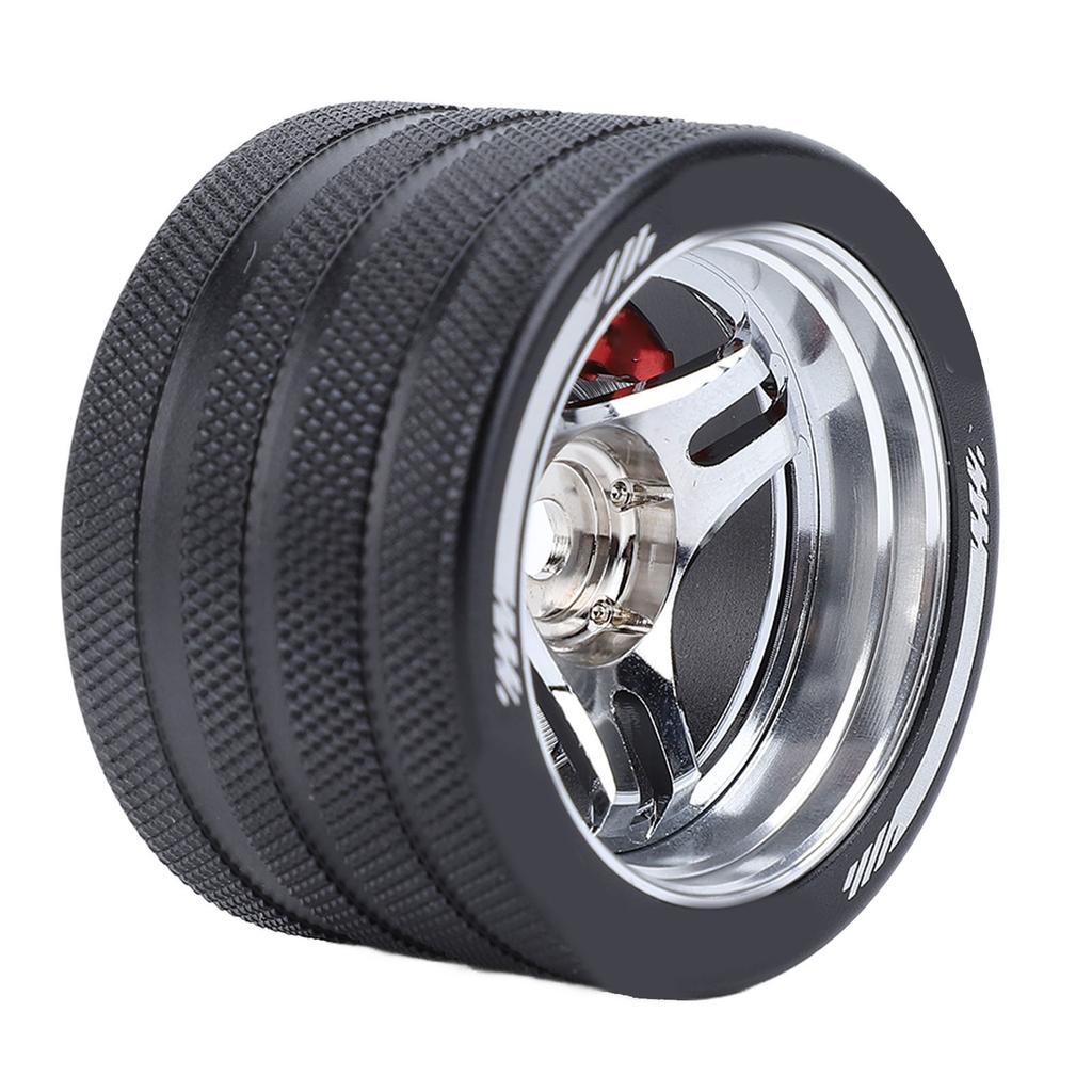 RC Transmitter Steering Hand Wheel Replacement Accessory Aluminum Alloy RC Steering Wheel Grip for for FUTABA