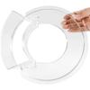 Защитная крышка для KitchenAid - Брызговик со съемным желобом для чаши KitchenAid 5,5-7 кварт с подъемной головкой