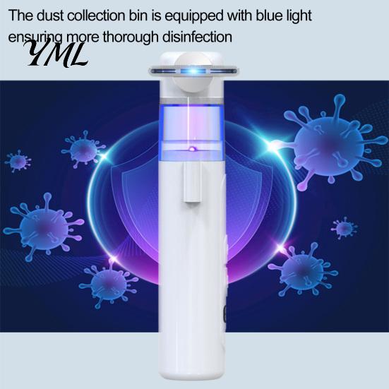 Pet Grooming Vacuum Electric Flea Comb, Brush with Suction, 3-in-1 Rechargeable Dog Cat Adjustable Tool 360 Degree Rotating Head, Deshedding Comb for