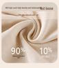 Women's High-Waisted Breathable Antibacterial 100% Cotton Briefs with Abdomen Shaping