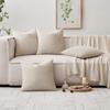 Solid Color Throw Pillow Covers Plaid Cushion Cover Modern Chenille Pillow Covers  Home Decor