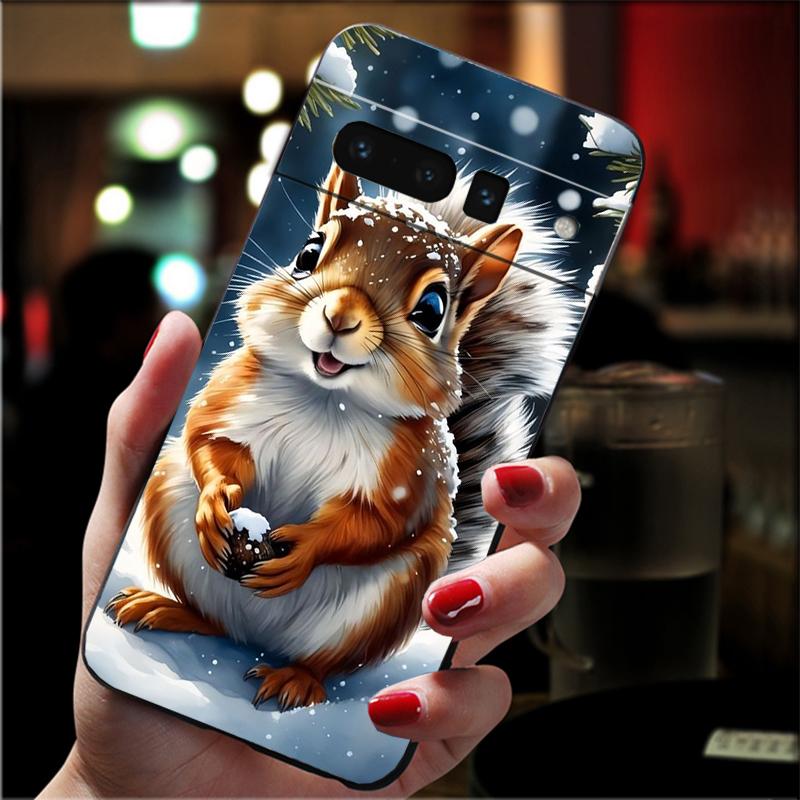 Чехол для телефона Squirrel для Google Pixel 8 7 Pro 7A 7 6A 6 Pro Pixel 8A 4A 3A 4 XL Pixel 5 6 4 3 3A XL