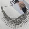 Metal Tassel Waist Chain Vintage Silver Bohemian Style Waistband Body Jewelry Waist Jewelry Ethnic Style Belt