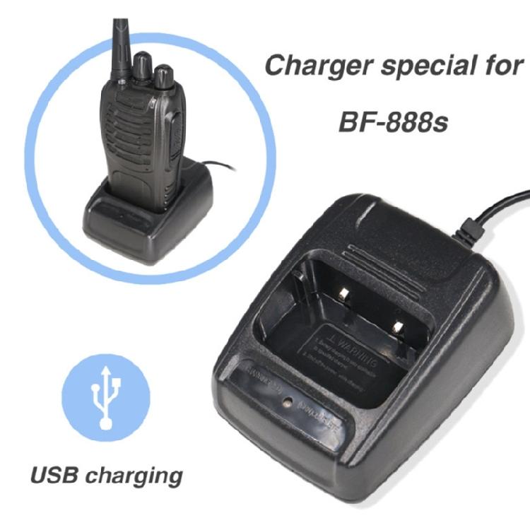 Эффективный USB-аксессуар для зарядки Портативный дорожный держатель-основа для зарядки для двусторонней радиостанции BF999S 888S 777S 666S