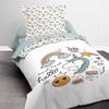 Duvet Set 140 X 200 "Lucky Girl" Reversible 100% Cotton / 57 Threads/cm²