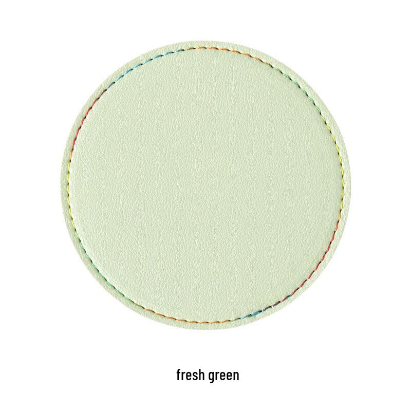 Nordic PU Leather Coaster Set