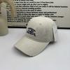 Spring and summer sunshade big head circumference embroidered letter baseball cap men and women versatile new face small wide brim edging cap