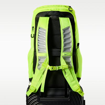 Unisex Backpack Nike Varsity Elite Fabric Backpack Backpacks Unisex Fluorescent Yellow & Black