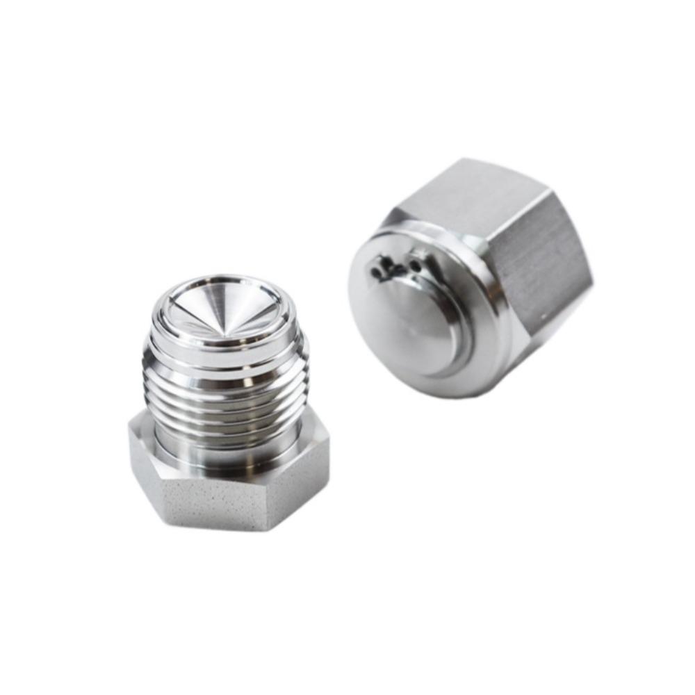 BA или EP Класс 1/8" 1/4" 3/8" 1/2" 3/4" 1" VCR Мужской Штекер Женская Заглушка Нержавеющая Сталь SUS 316L Вода Газ Масло