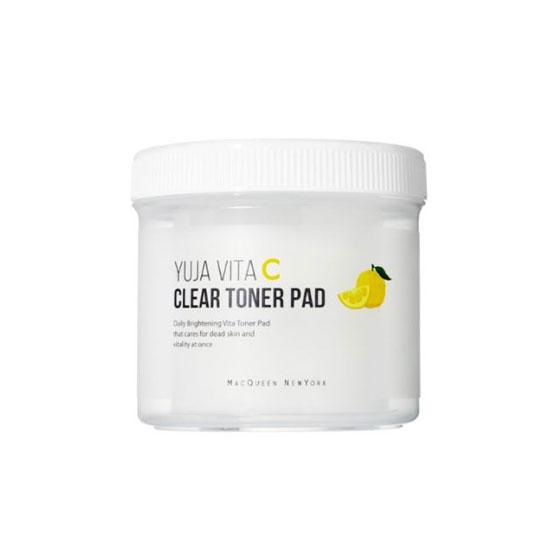 MACQUEEN NEWYORK Yuja Vita C Clear Toner Pad 100 шт.