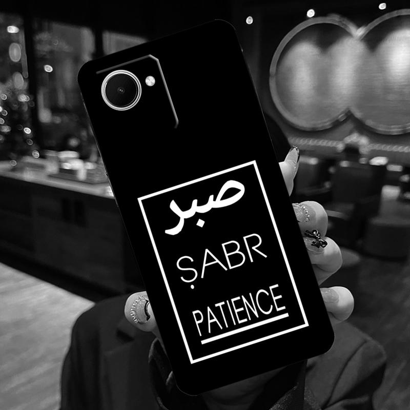 Чехол-книжка Sabr Patience для Realme 12 Pro Plus 11 13 14 15 GT6 GT7 Pro C55 C51 C53 C25 C63 C61 C65 C67 C71 C75